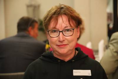 Ehrennadelträgerin Maike Frey