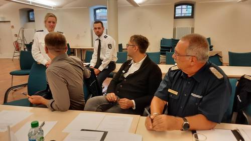 Verwaltungsstab übt für den Ernstfall