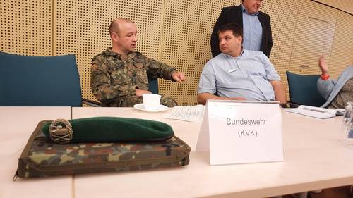 Verwaltungsstab übt für den Ernstfall