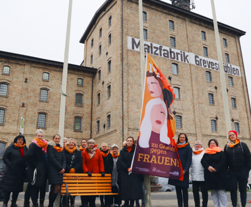 Nein zu Gewalt gegen Frauen