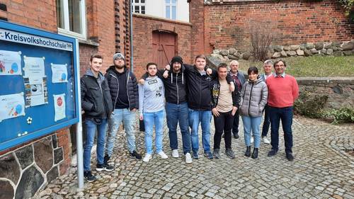 Die Teilnehmer des aktuellen KVSH-Kurses "Mittlere Reife"