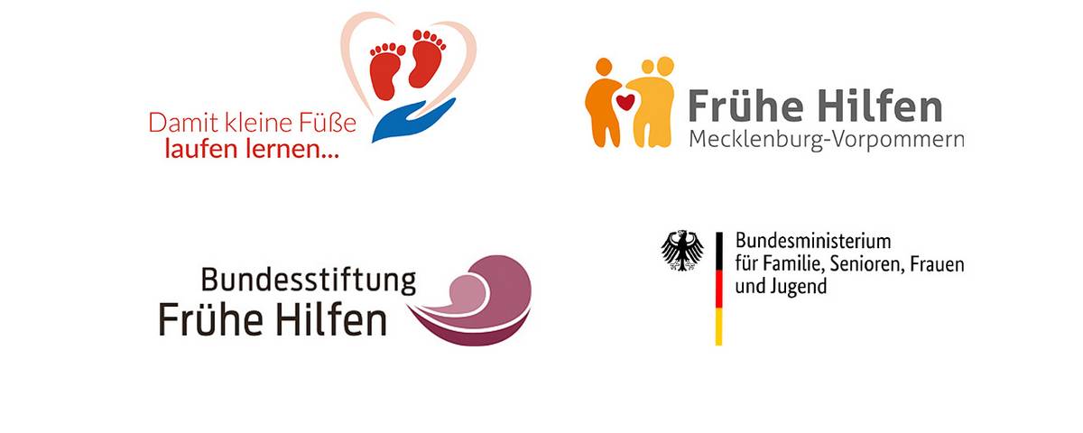 header logos frühe hilfen ©Wiebke Reichenbach © Wiebke Reichenbach