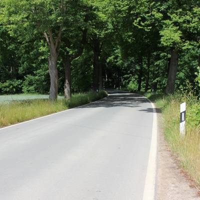 Straße in Nordwestmecklenburg