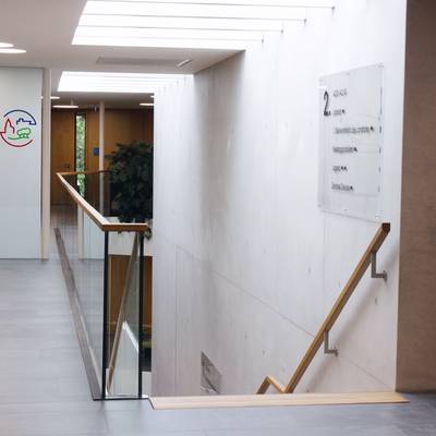 Obere Etage des Verwaltungsgebäudes in Wismar