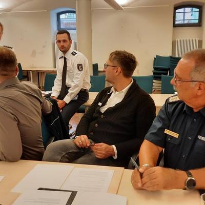 Verwaltungsstab übt für den Ernstfall