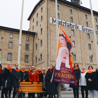 Nein zu Gewalt gegen Frauen