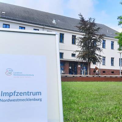 Impfzentrum Hochschule Wismar Juli 2021
