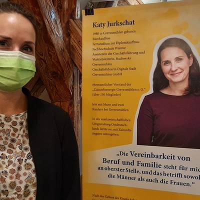 Katy Jurkschat ist eine der 10 portraitierten Frauen