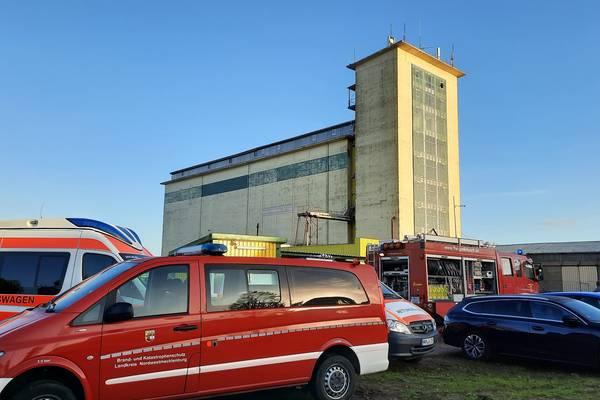 Ein altes Industriegelände dienste als Schauplatz der Übung. Der Eigentümer hatte es zur Verfügung gestellt.