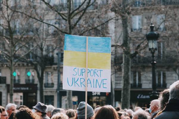 Demonstration Ukraine-Krieg 2  © pexels