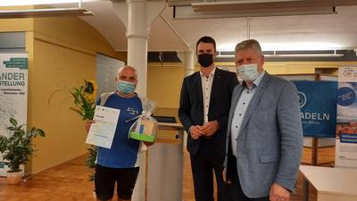 Aktivstes Kreistagsmitglied wurde der fahrradbegeisterte Pirat Dr. Bernhard Schubach, der 891,3 Kilometer schaffte und zum Beispiel auch zu jeder Kreistagssitzung mit dem Fahrrad von Wismar nach Grevesmühlen fährt.