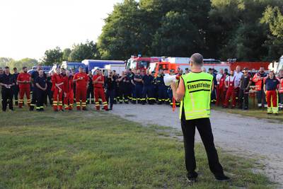 Große Ölwehrübung bei Wohlenberg