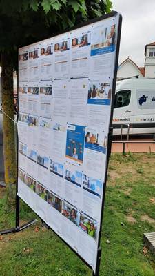 Jobangebote ab 36.000 Euro aufwärts hatte das WSC gleich mit dabei.