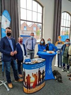 Auch das Welcome-Service-Center Nordwestmecklenburg war vertreten.