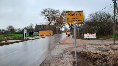 Die Ortsdurchfahrt Kletzin ist wieder freigegeben