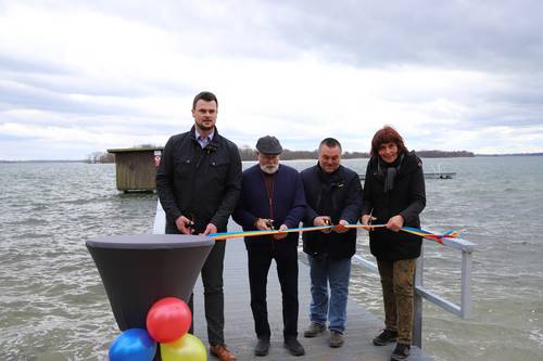 Einweihung des Badestegs Bad Kleinen