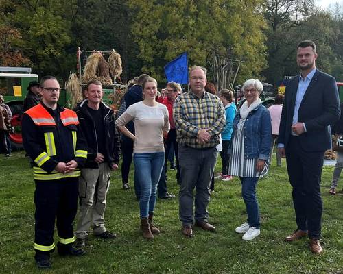 Gruppenbild beim Herbstfest in Hohenkirchen