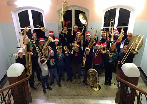 Blechbläser KMS Weihnachten 2022 © Franziska Kraft Blechbläser KMS Weihnachten 2022