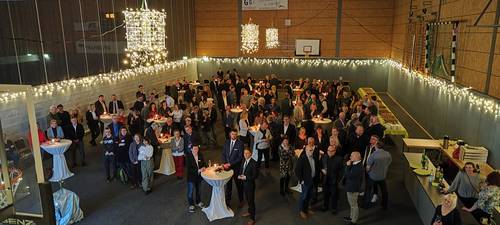 Tino Schomann beim Neujahrsempfang der Stadt Schönberg