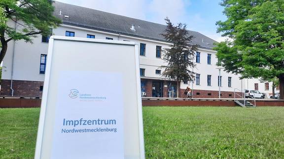 Impfzentrum Hochschule Wismar Juli 2021