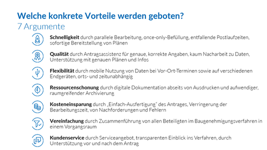 7 Argumente für Bauen Online &copy; LK NWM
