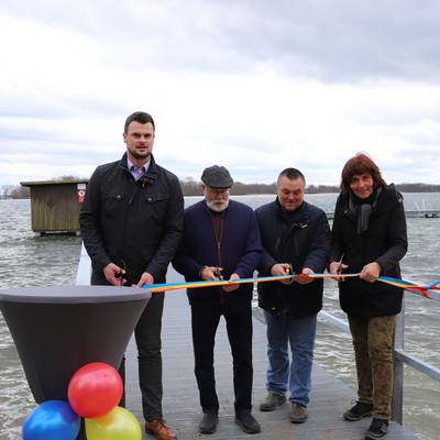 Einweihung des Badestegs Bad Kleinen
