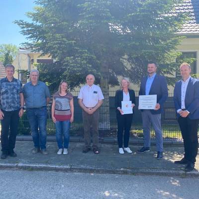 Fördermittelübergabe Niendorf-Siemz 7.6.2023