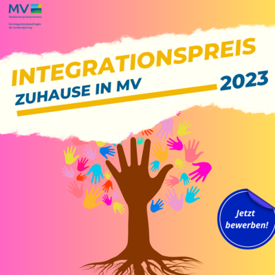 Vorschläge für Auszeichnungen können noch bis zum 17. Juni eingereicht werden. © Ministerium für Soziales, Gesundheit und Sport integrationspreis instagram quadratisch