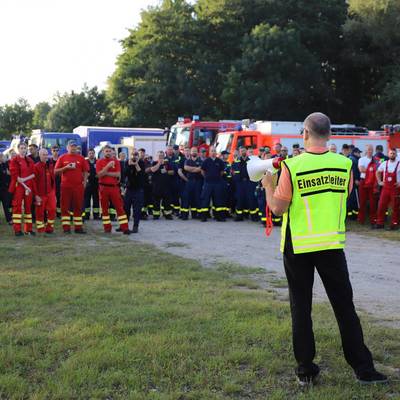 Große Ölwehrübung bei Wohlenberg
