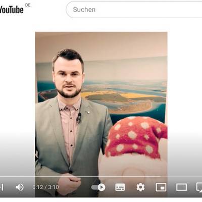 Ausschnitt der Videoansicht auf YouTube. © Landkreis Nordwestmecklenburg YouTube Ausschnitt