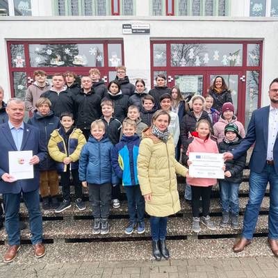 f rdermittel bergabe grundschule am rietberg neuburg
