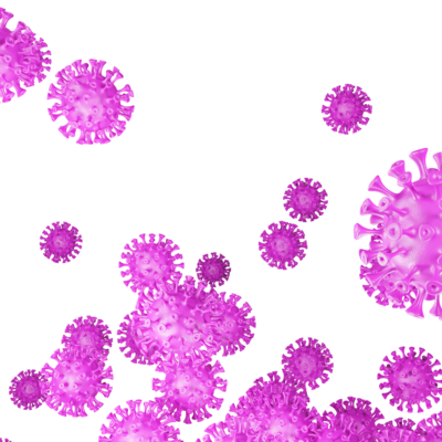 Covid19 Pink © Pixabay Viren 3D-Visualisierung in Pink
