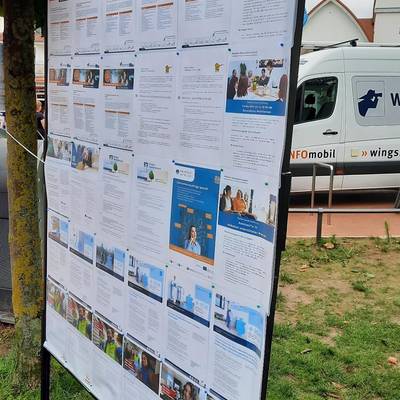 Jobangebote ab 36.000 Euro aufwärts hatte das WSC gleich mit dabei.