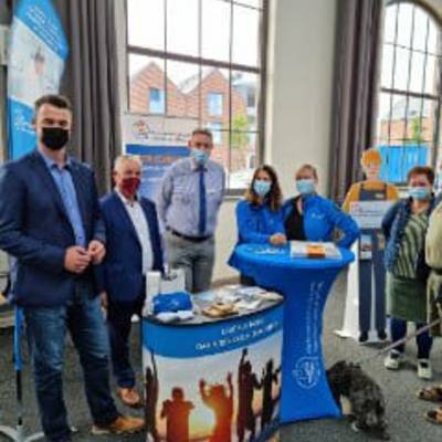 Auch das Welcome-Service-Center Nordwestmecklenburg war vertreten.