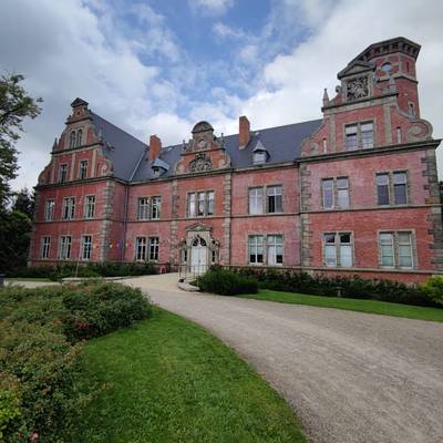 Das Hospiz befindet sich in einem sanierten Gutshaus