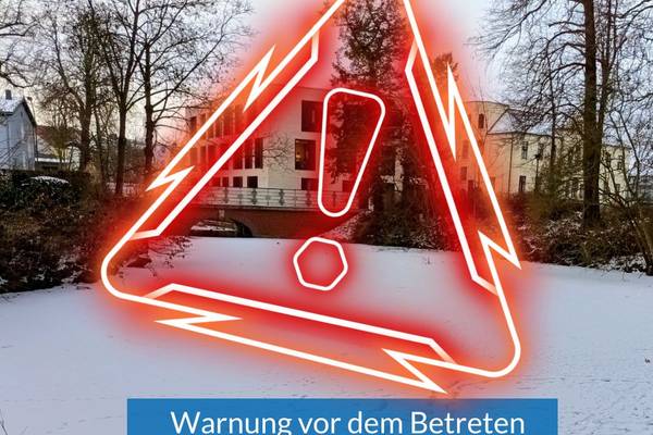 eisfl che lebensgefahr