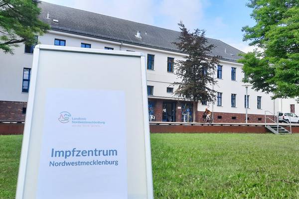 Impfzentrum Hochschule Wismar Juli 2021